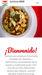 Mobile Screenshot of pastasfrescas.net